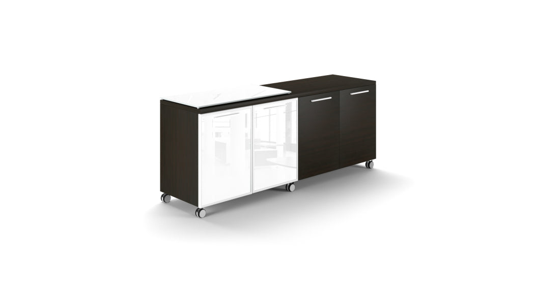 4 Door Mobile Credenza