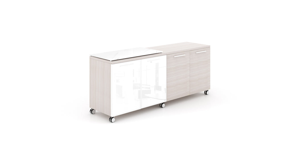4 Door Mobile Credenza