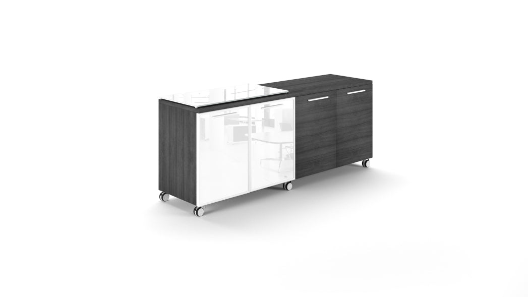 4 Door Mobile Credenza