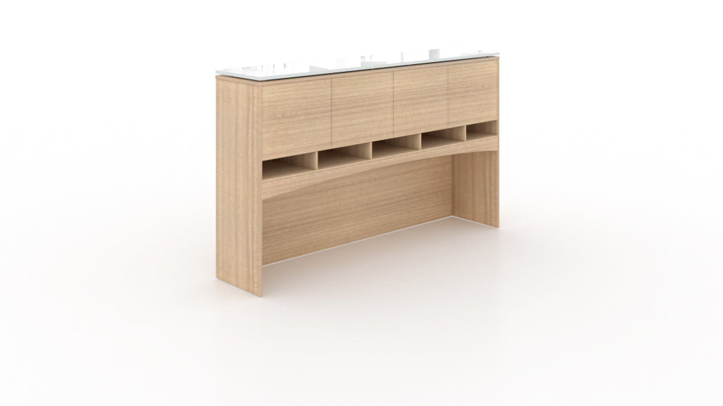 Deluxe Hutch w/ Laminate Doors