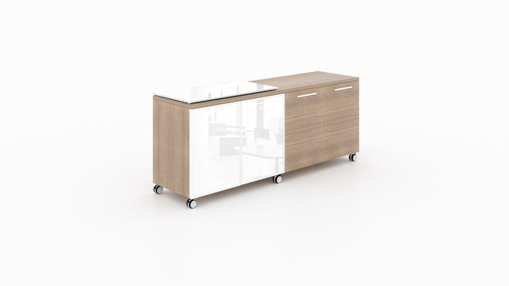 4 Door Mobile Credenza