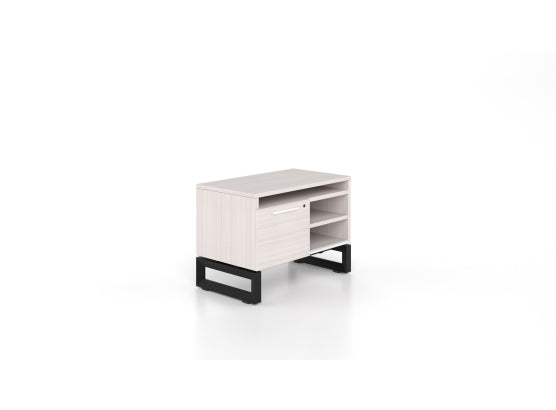 Open Storage with Sliding Door