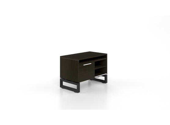 Open Storage with Sliding Door