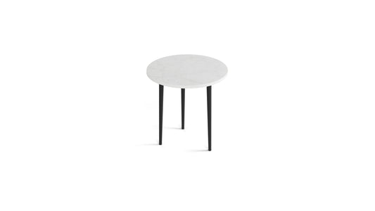 Elite Circular Occasional Table w/ Quartz Top