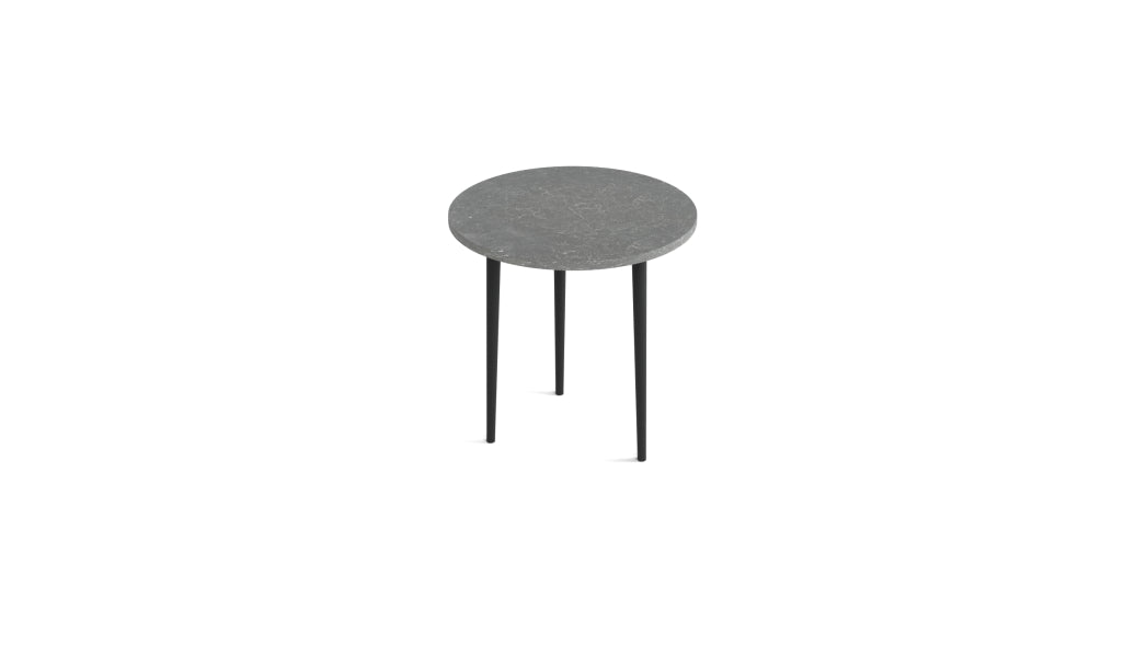 Elite Circular Occasional Table w/ Quartz Top